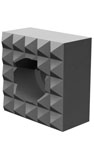 Steel Serrated - Counter Bored Hole