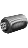 Threaded Body - Steel Ball - Serrated