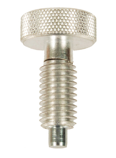 Steel or Stainless Steel Knurled Head Plungers - Non-Locking