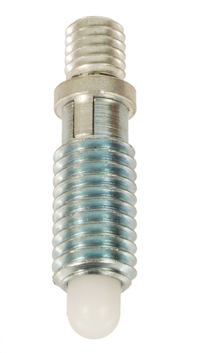 Threaded Adapter-Locking-Radiused Delrin Nose-Metric