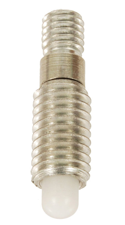 Threaded Adapter-Non-Locking-Radiused Delrin Nose-Metric