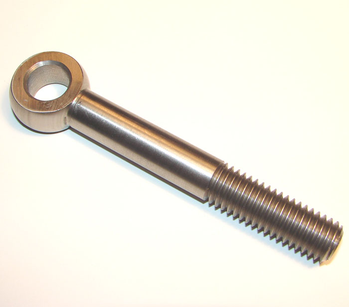 thumbnail image 2 of Eye Bolts With Nuts 3/8-16 X 4 Inch Pack Of 5 Steel Fasteners Heavy 2 of 12