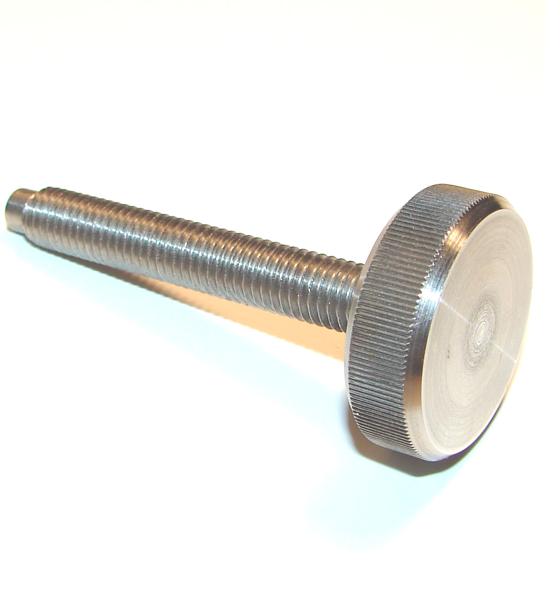 Stainless Steel Knurled Head Adjusting Screws (Metric): Thread - M8